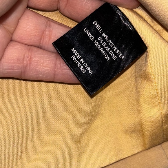 House Of Harlow 1960 yellow Tweed Cropped Blazer, Size Small​​ - Picture 6 of 13